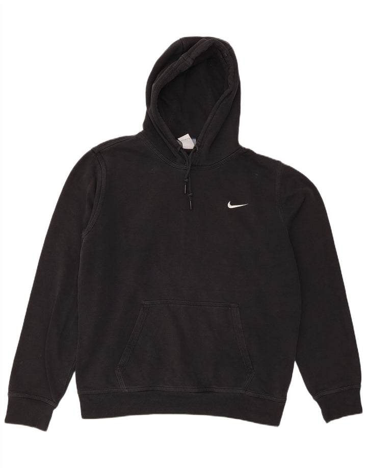 Felpa con cappuccio da uomo Nike Large in cotone nero