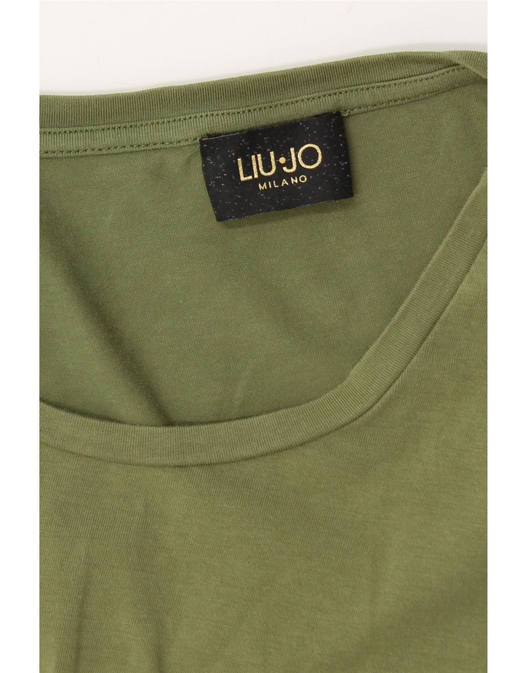 Maglietta grafica da donna LIU JO Top UK 12 Verde medio