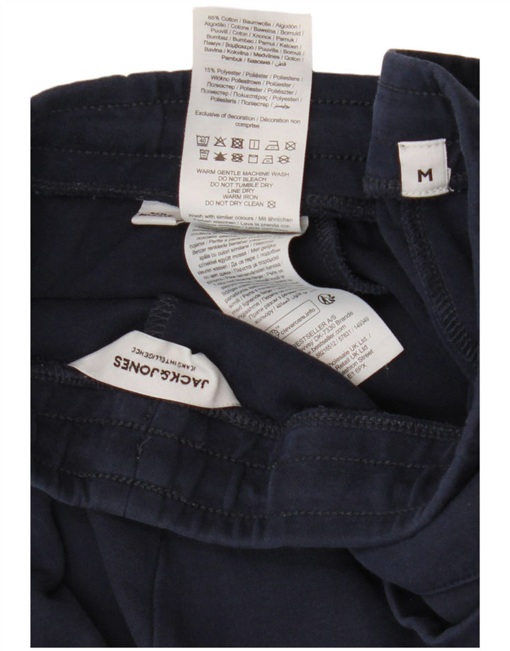 Pantaloni da tuta da uomo Jack & Jones Joggers medi in cotone blu navy