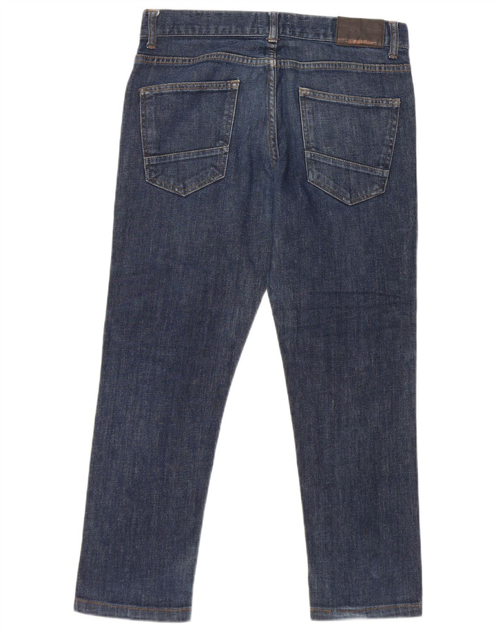 Jeans slim da uomo ZARA EU 40 medio W31 L26 cotone blu