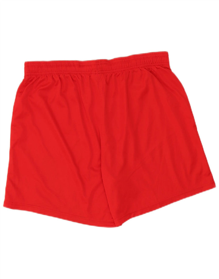 Pantaloncini sportivi Nike Dri Fit da uomo, grandi, in poliestere rosso