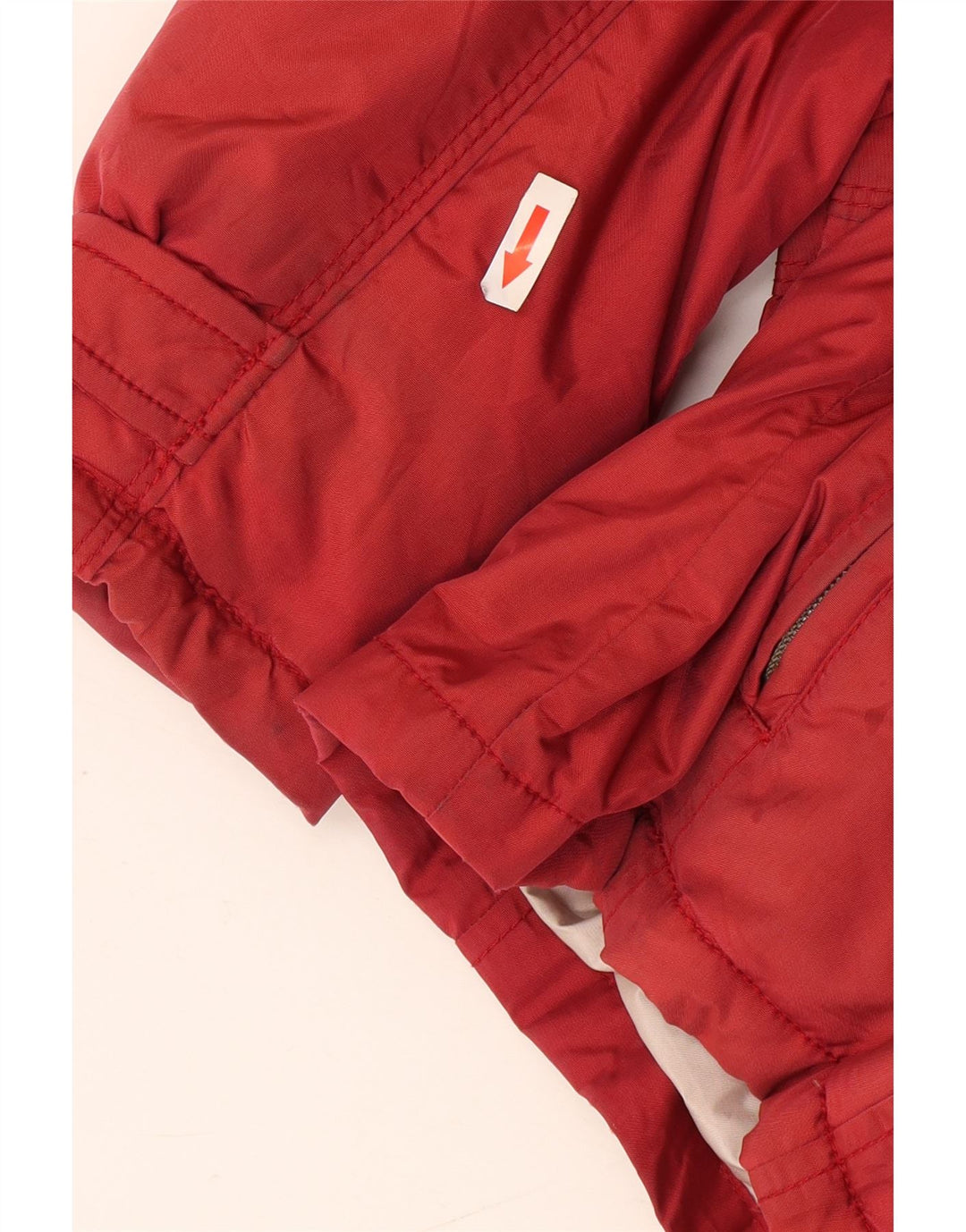 Giacca imbottita con cappuccio da uomo Canadiens IT 50 Large in nylon rosso