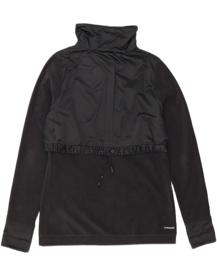 ADIDAS Womens Clima 365 Fleece Jacket UK 16 Large Black Polyester Vintage Adidas and Second-Hand Adidas from Messina Hembry 