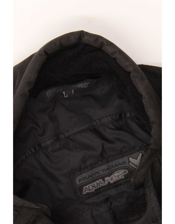 Frank Thomas Giacca da corsa Motorstyle da uomo UK 40 Large Black Colourblock