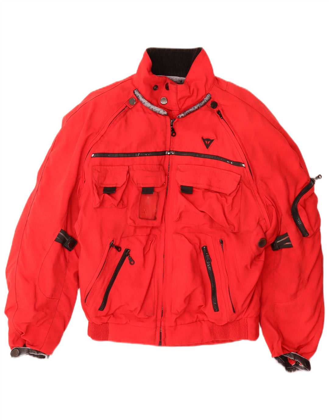 Giacca da corsa da uomo Dainese taglia 50 media rossa in nylon