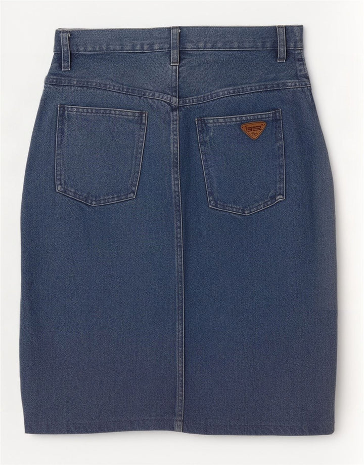 Gonna di jeans da donna Iber W28 Blu medio