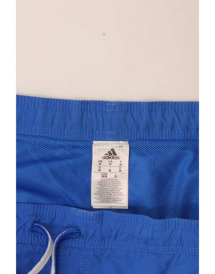 Pantaloncini sportivi Adidas da uomo blu medio