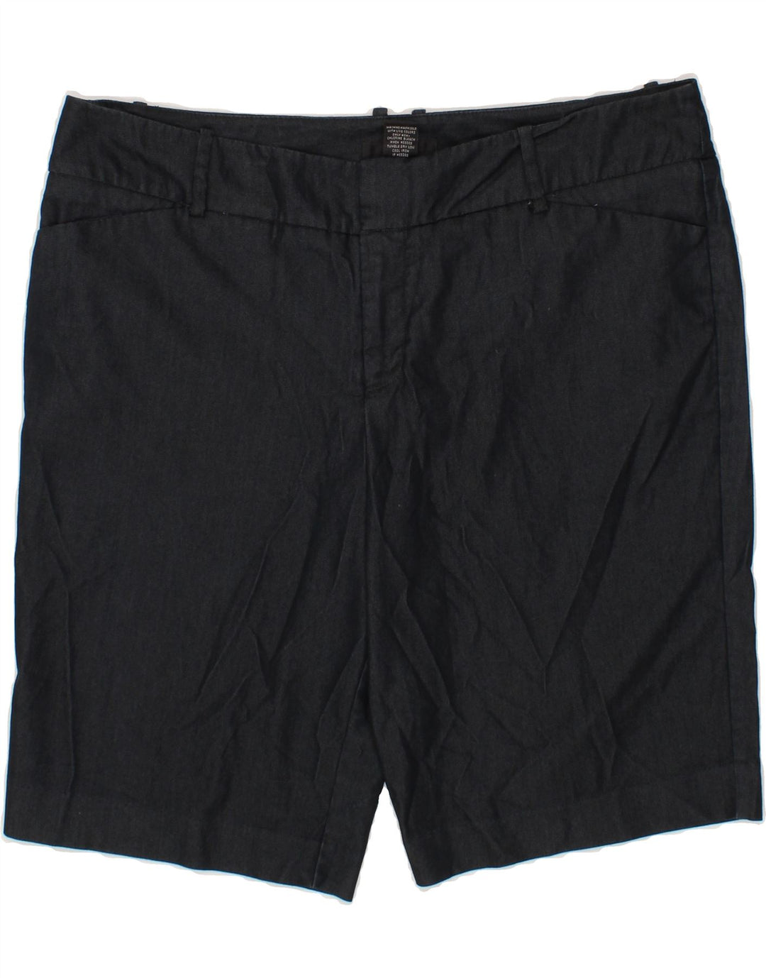 MOSSIMO Womens Stretch Bermuda Shorts US 16 2XL W40 Navy Blue Cotton Vintage Mossimo and Second-Hand Mossimo from Messina Hembry 