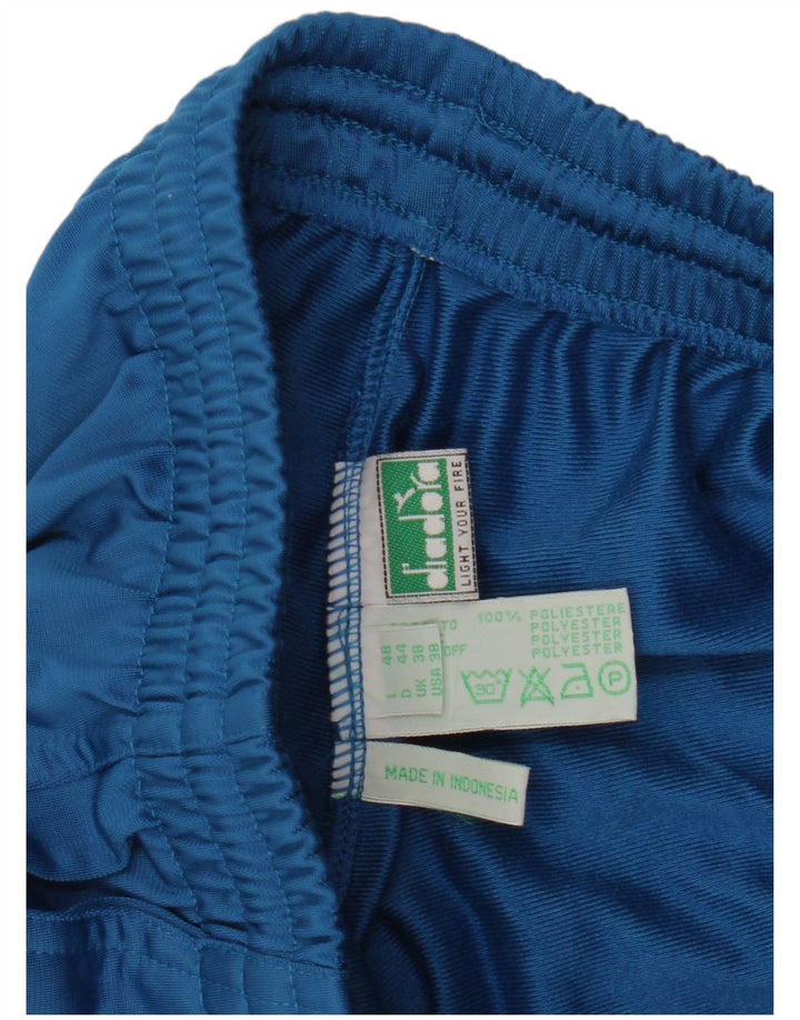 Pantaloni da tuta da uomo Diadora UK 38 Poliestere blu medio