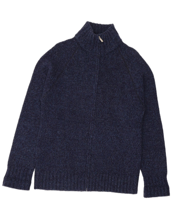 Maglione cardigan da uomo LEVI'S lana screziata media blu navy
