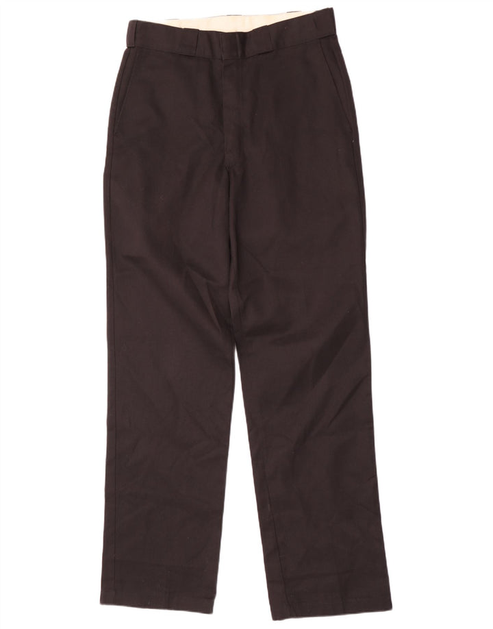 Pantaloni chino dritti da uomo Dickies W32 L34 poliestere nero