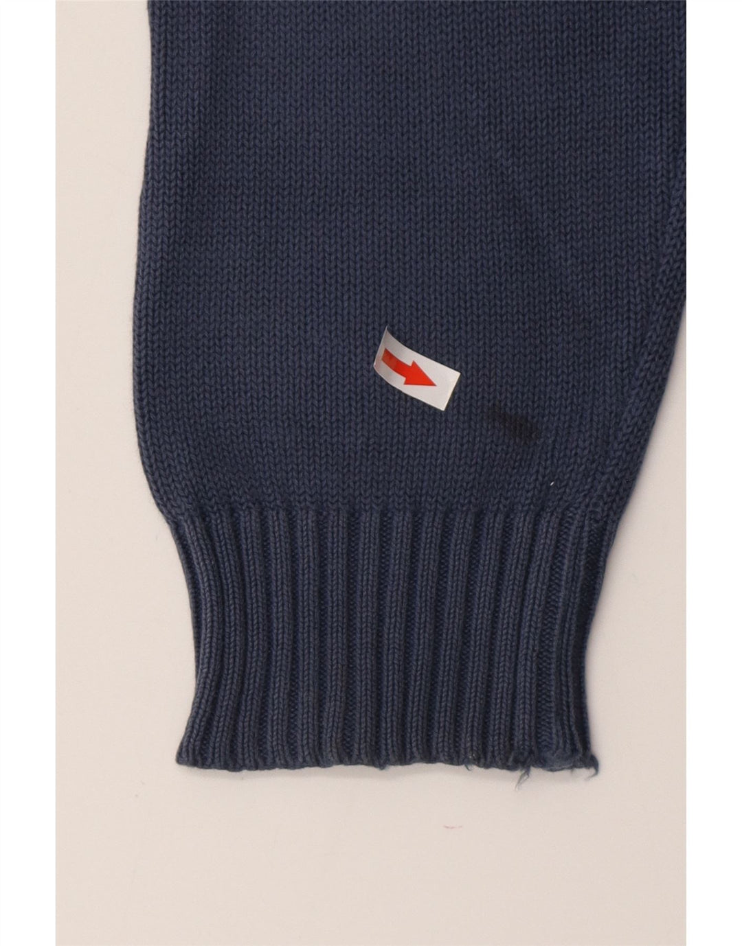 Maglione da uomo HACKETT girocollo in cotone medio blu navy