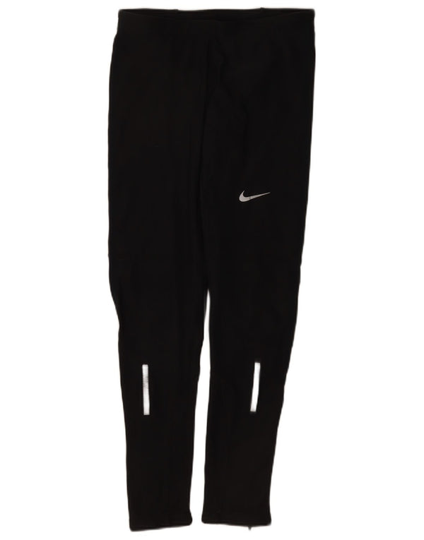 Leggings Nike Dri Fit da donna UK 12 medio nero poliestere