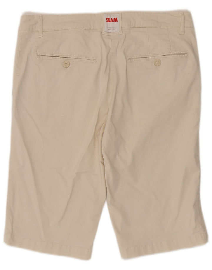 Pantaloncini chino da donna Slam IT 46 Large W32 Cotone Beige