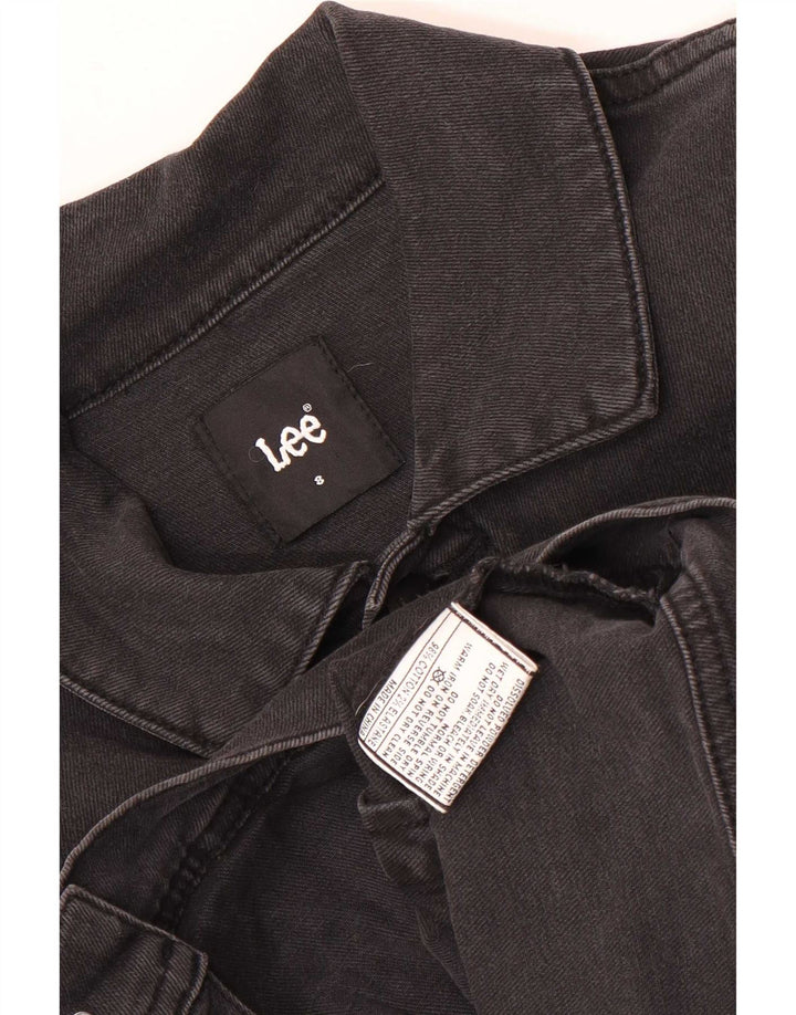 Gilet in denim da uomo Lee UK 36 piccolo cotone grigio