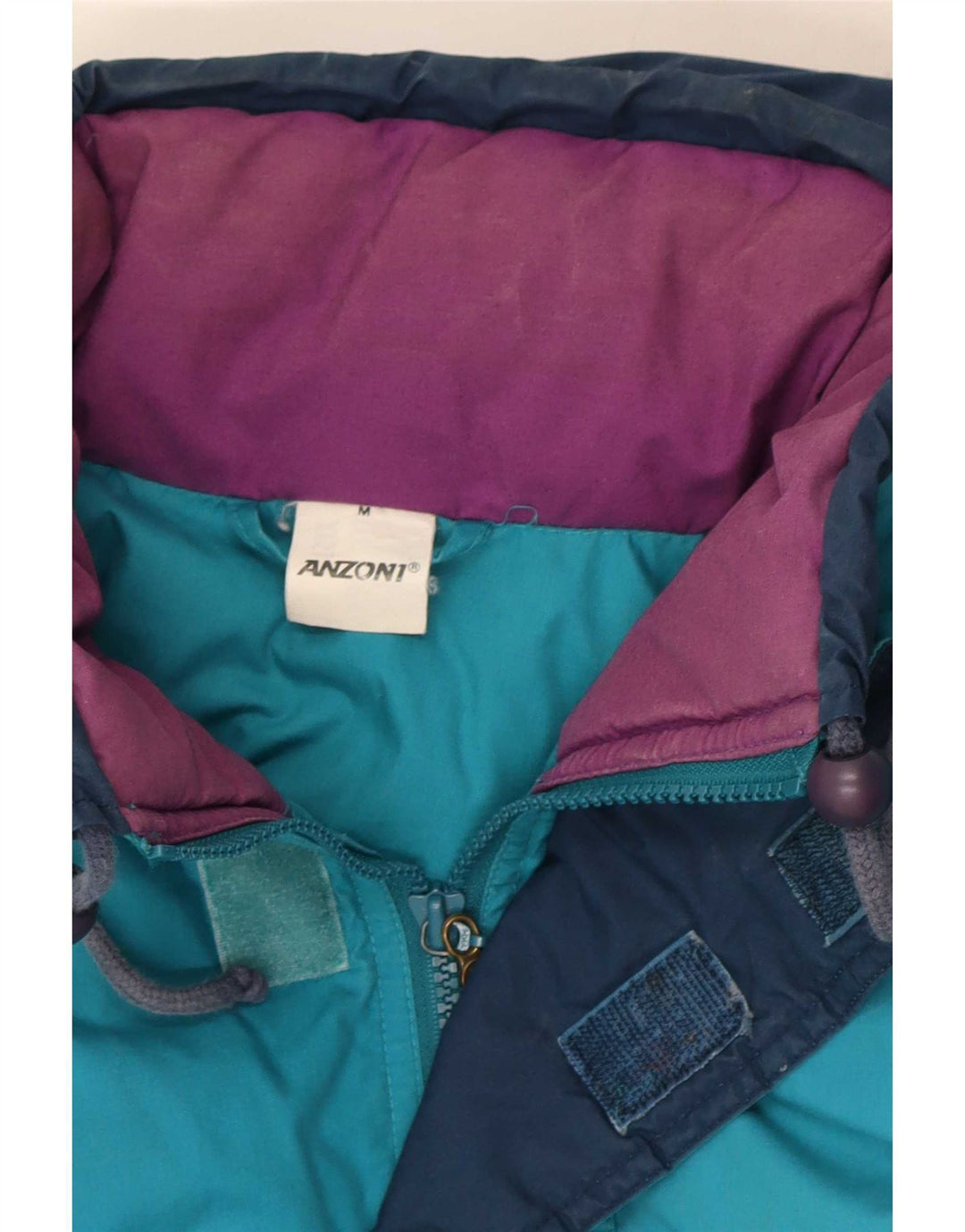 Giacca da sci da uomo vestibilità ampia Anzoni UK 38 Medium multicolore Colourblock