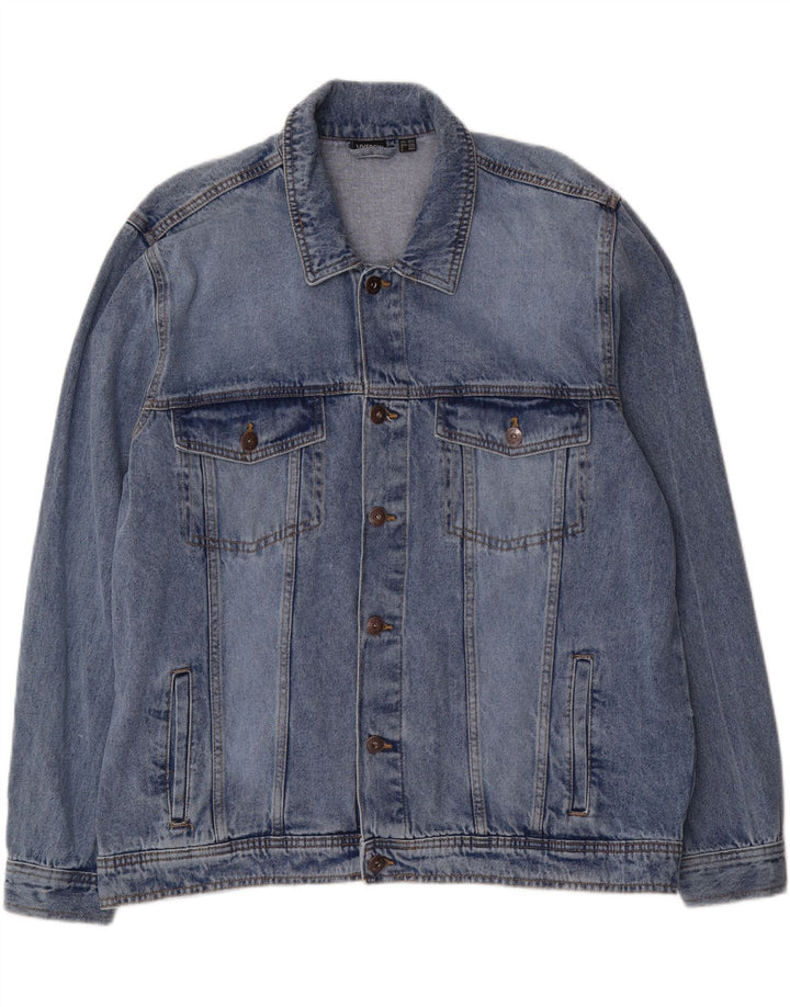 Giacca di jeans da uomo LIVERGY UK 46 3XL Cotone blu