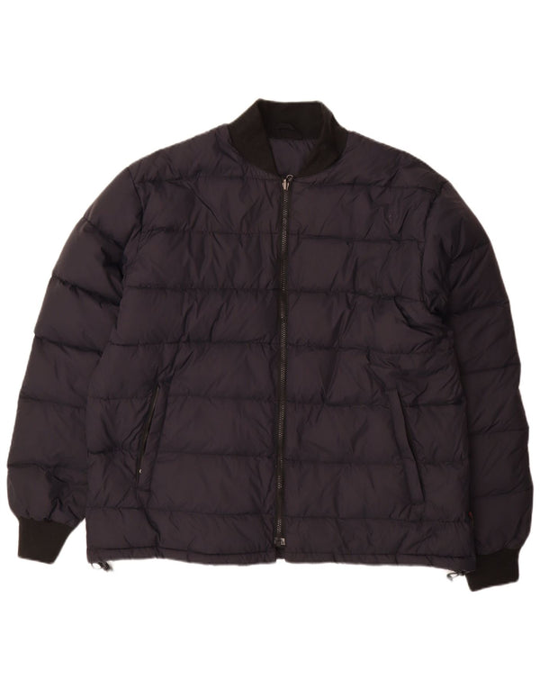 Giacca imbottita da uomo INVICTA UK 42 XL blu navy in poliammide