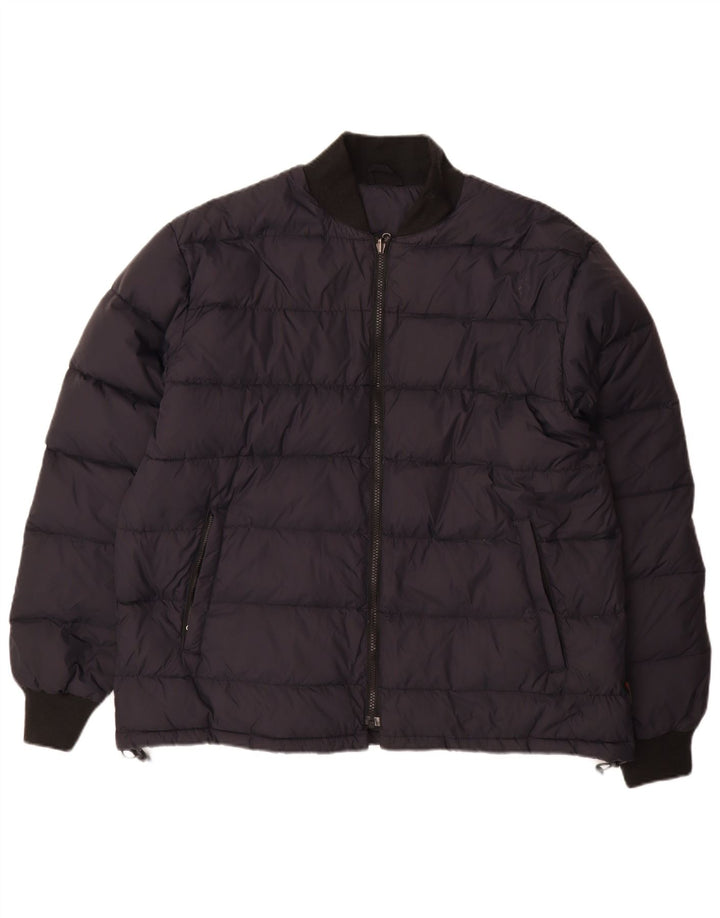 Giacca imbottita da uomo INVICTA UK 42 XL blu navy in poliammide