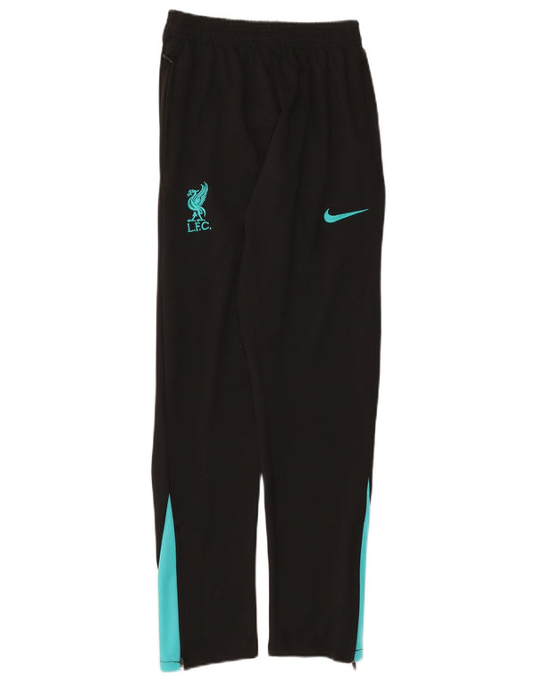 Pantaloni della tuta da ragazzo Nike Liverpool 15-16 anni Colorblock nero