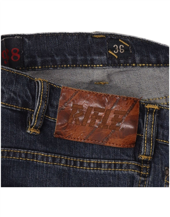 Jeans dritti da uomo Rifle W36 L27 Blu Navy