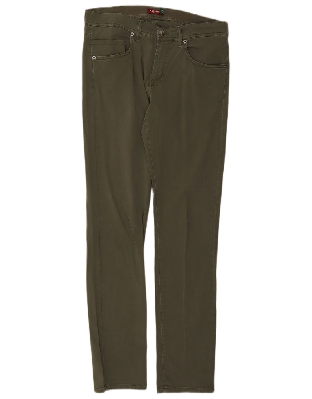 CARRERA Womens Slim Jeans EU 42 Large W32 L32 Green Cotton