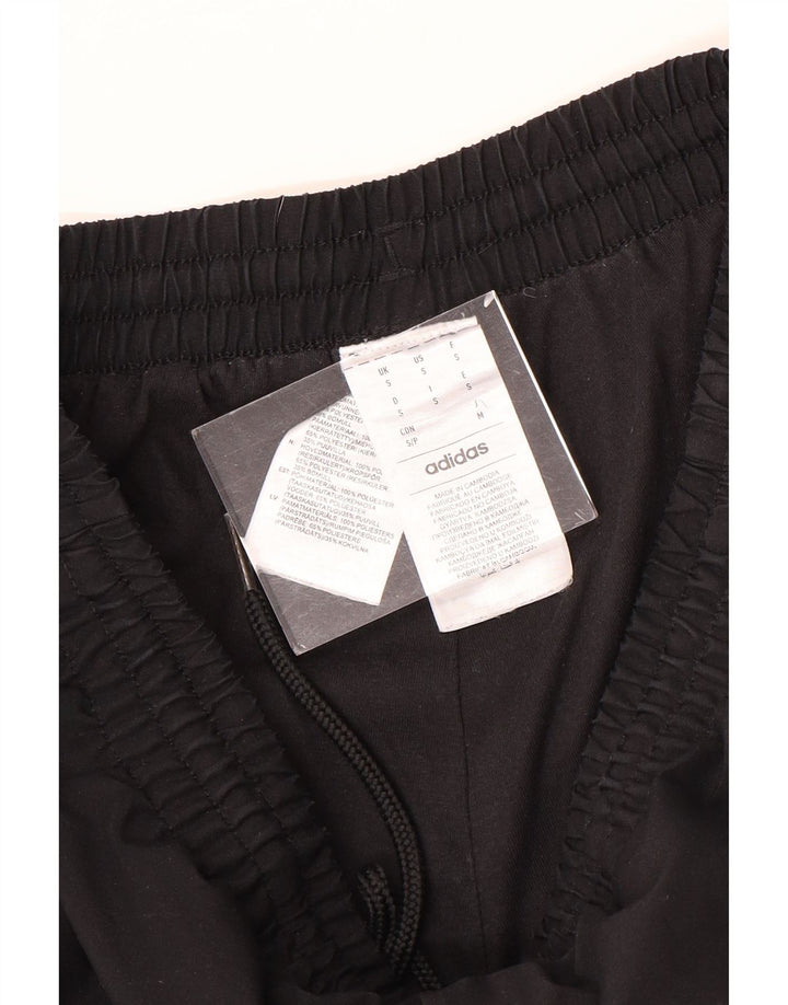 Pantaloni da tuta da uomo Adidas Joggers piccoli in poliestere nero