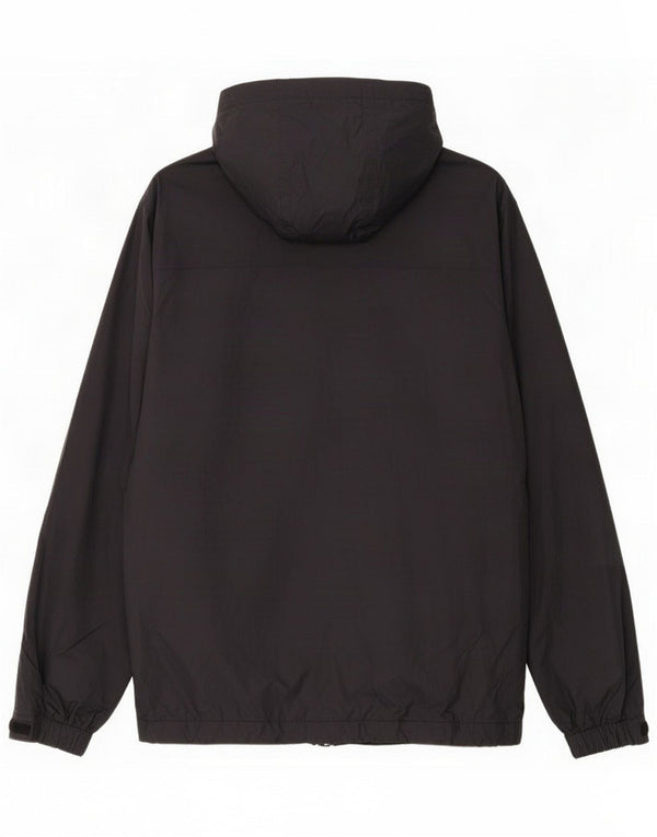 Giacca impermeabile con cappuccio da uomo Mountain Warehouse UK 38 Medium Black Nylon