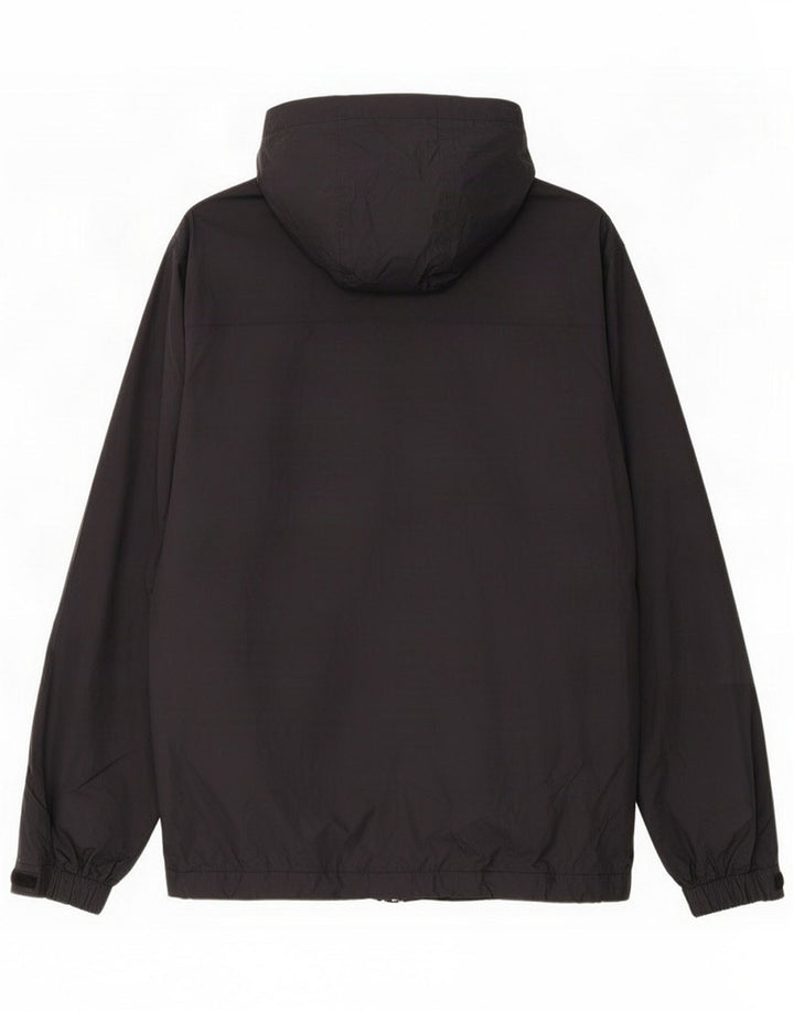Giacca impermeabile con cappuccio da uomo Mountain Warehouse UK 38 Medium Black Nylon