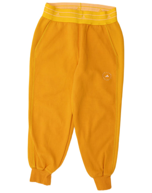 Adidas Pantaloni da tuta con grafica da donna Joggers UK 16 Large Giallo