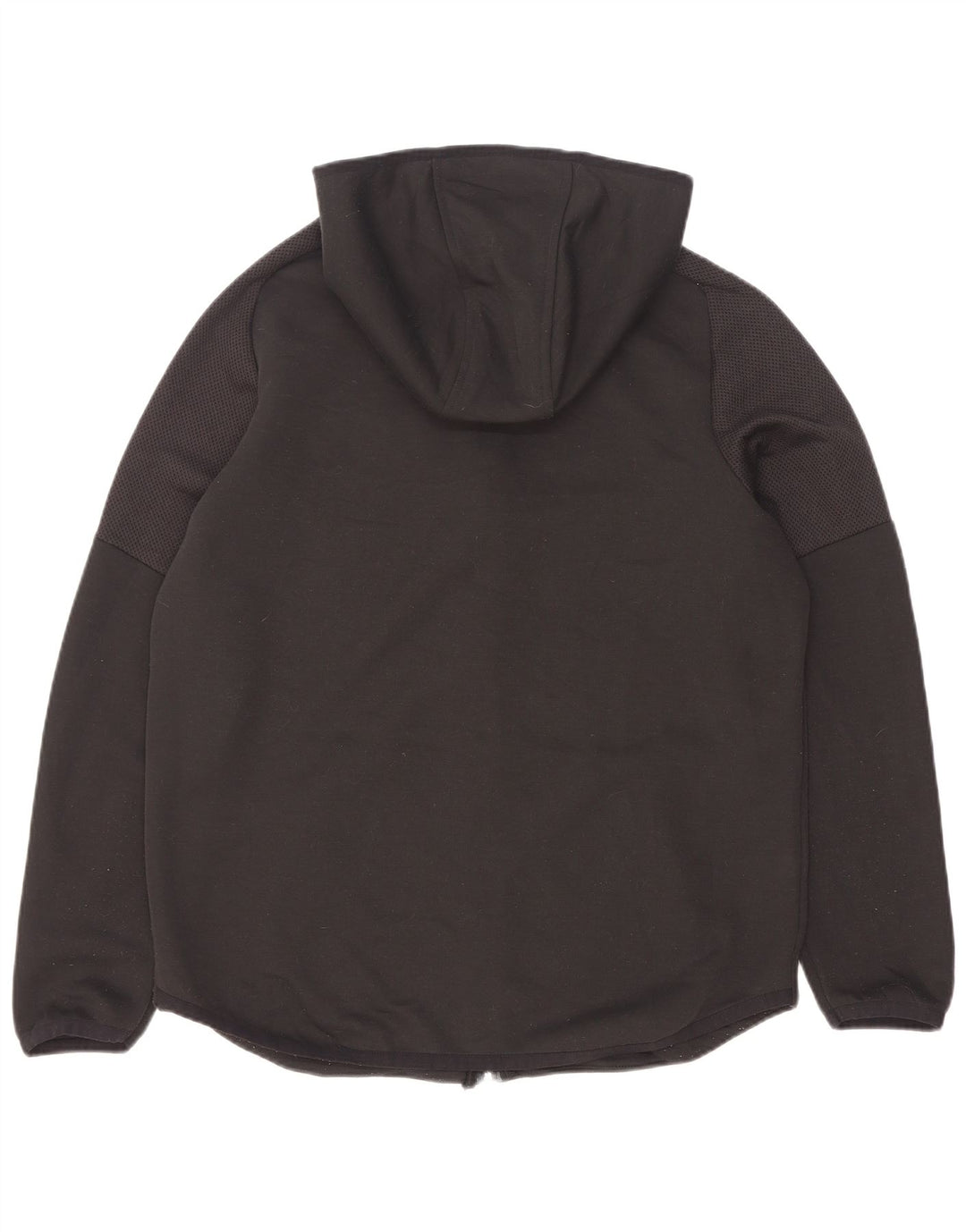 Felpa con cappuccio e zip da uomo Under Armour grande nera