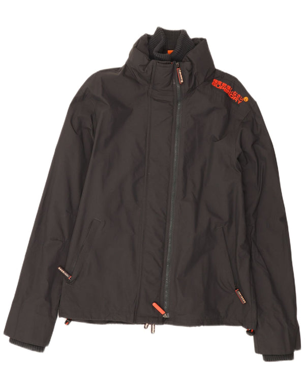 Giacca a vento da donna SUPERDRY Windcheater UK 20 2XL Nylon nero