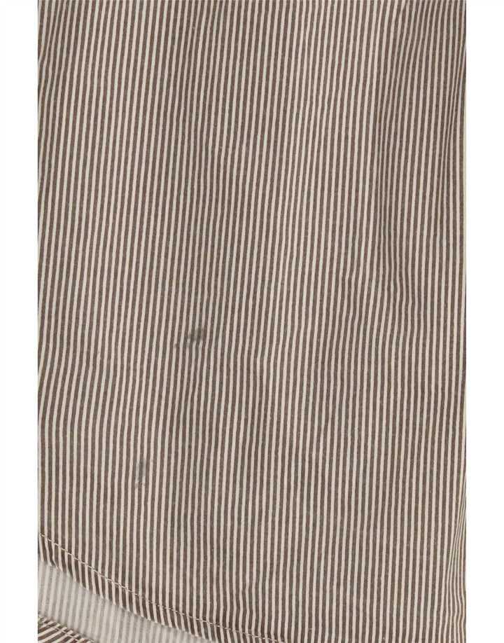Camicia da uomo Wrangler XL in cotone gessato grigio