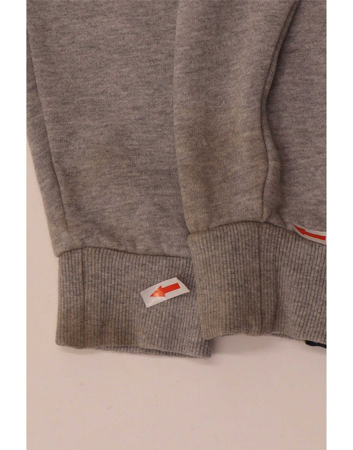Felpa grafica per ragazzi Ellesse, maglione 12-13 anni, cotone grigio