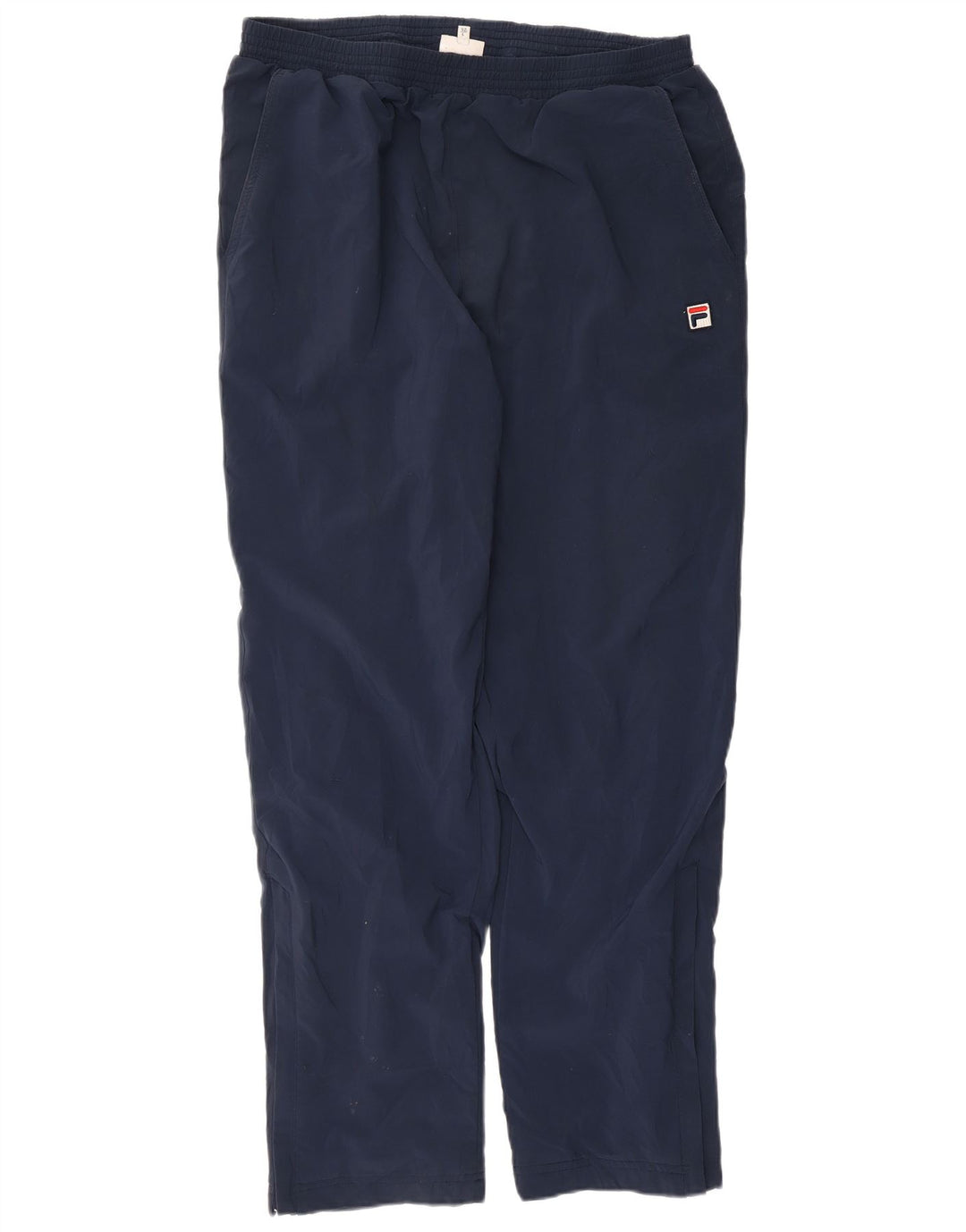 Pantaloni da tuta da uomo FILA grandi in poliestere blu navy