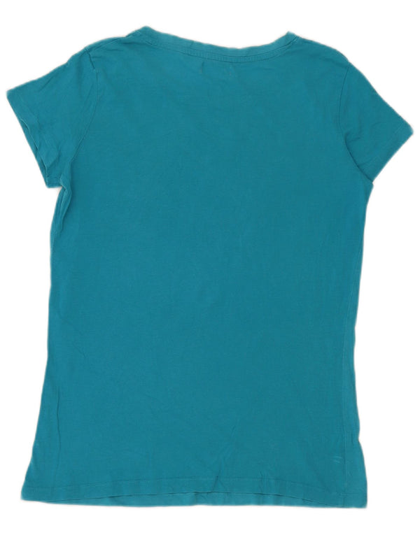 Maglietta grafica da donna Kappa Top UK 14 Large Blu