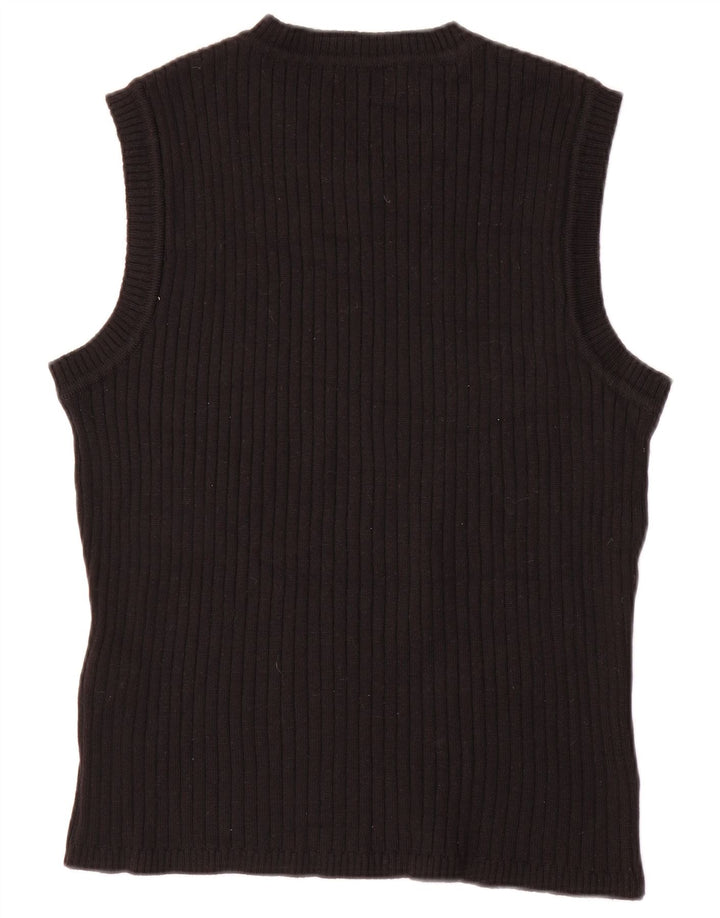 Canotta canotta da donna Zara UK 18 XL lana nera
