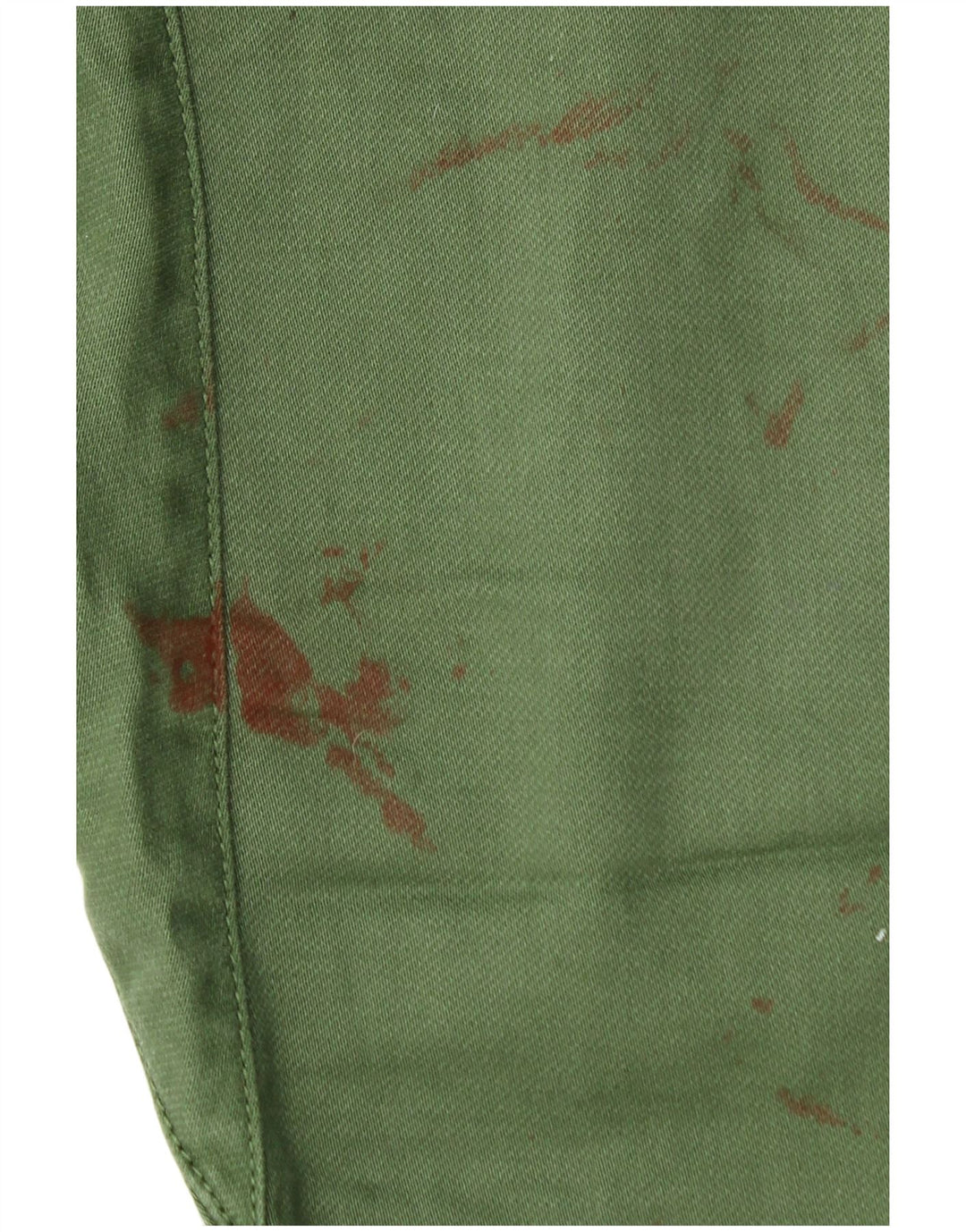 Pantaloni chino dritti da uomo Quiksilver medi W30 L30 poliestere verde