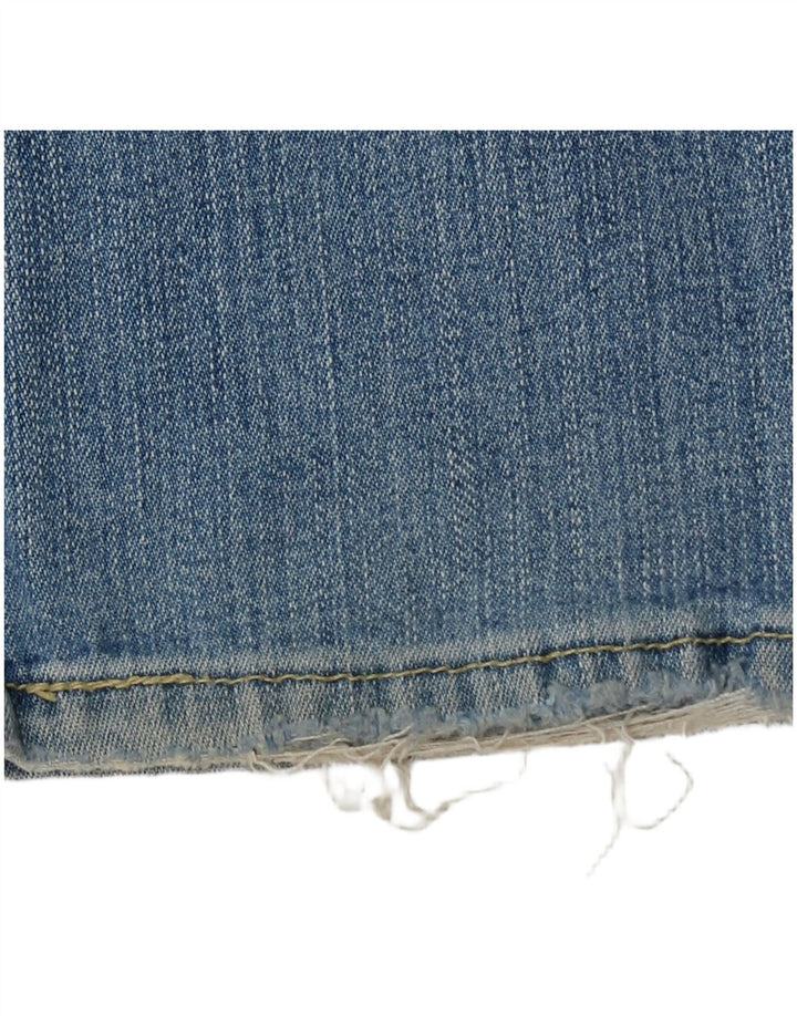 Levi's Donna 519 Jeans svasati US 11 Large W32 L30 Cotone blu