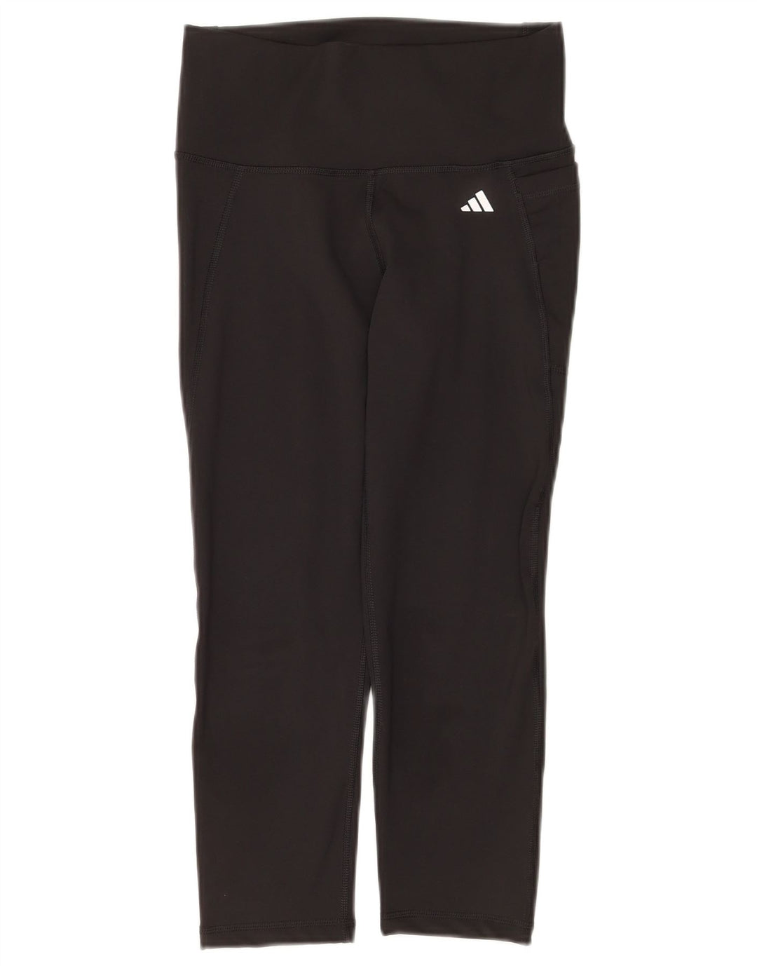 Leggings Adidas Aeroready Capri da donna UK 12/14 medio nero