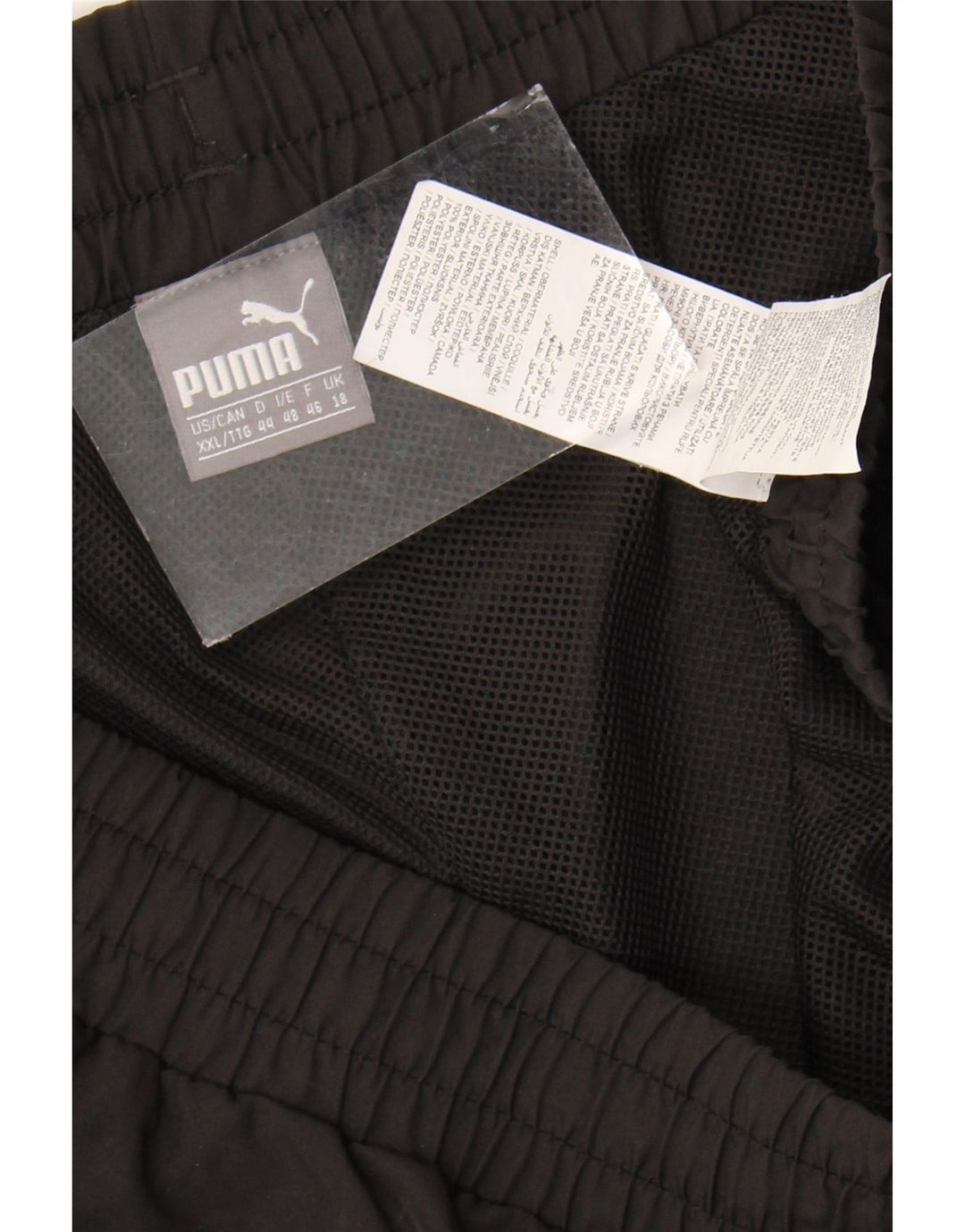 Pantaloncini sportivi da donna Puma UK 18 XL poliestere nero