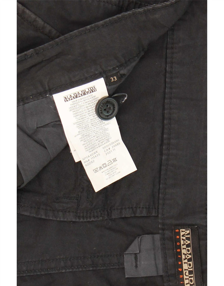 Pantaloncini cargo Geographic da uomo Napapijri W33 cotone blu navy medio