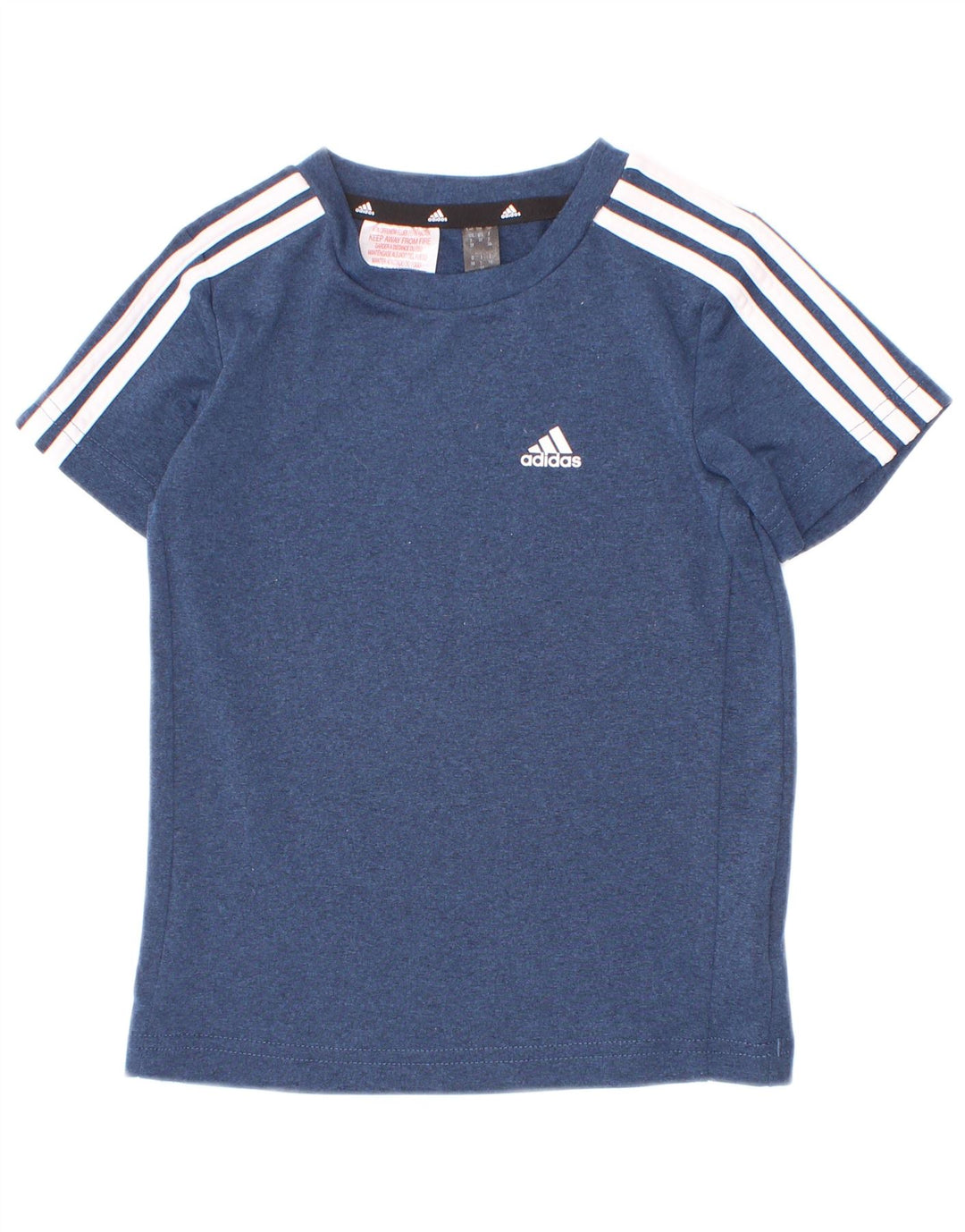 Maglietta Adidas Aeroready da ragazzo, 2-3 anni, in poliestere blu