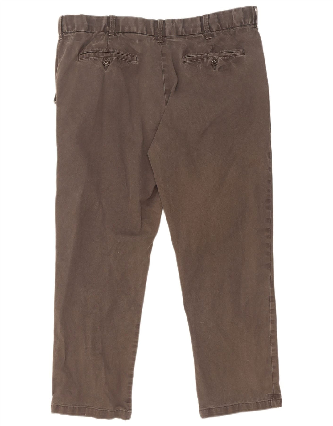 Pantaloni chino dritti Marks & Spencer da uomo blu Harbour W40 L29 grigi