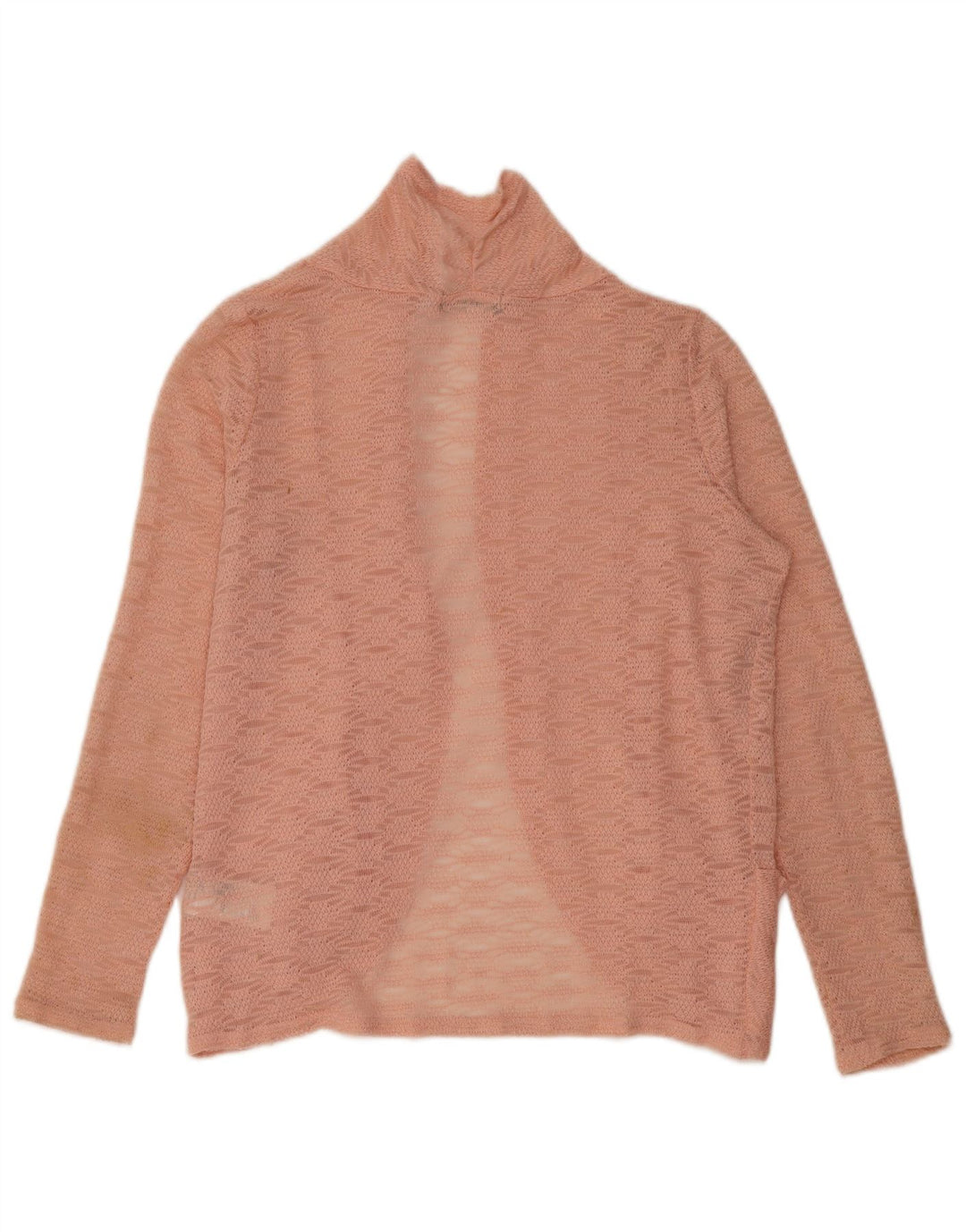 Maglione cardigan aperto oversize da donna Oasis UK 6 XS poliestere rosa