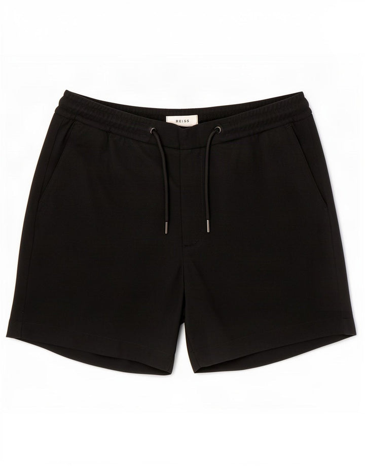 Pantaloncini chino da uomo Reiss W32 medio nero poliestere