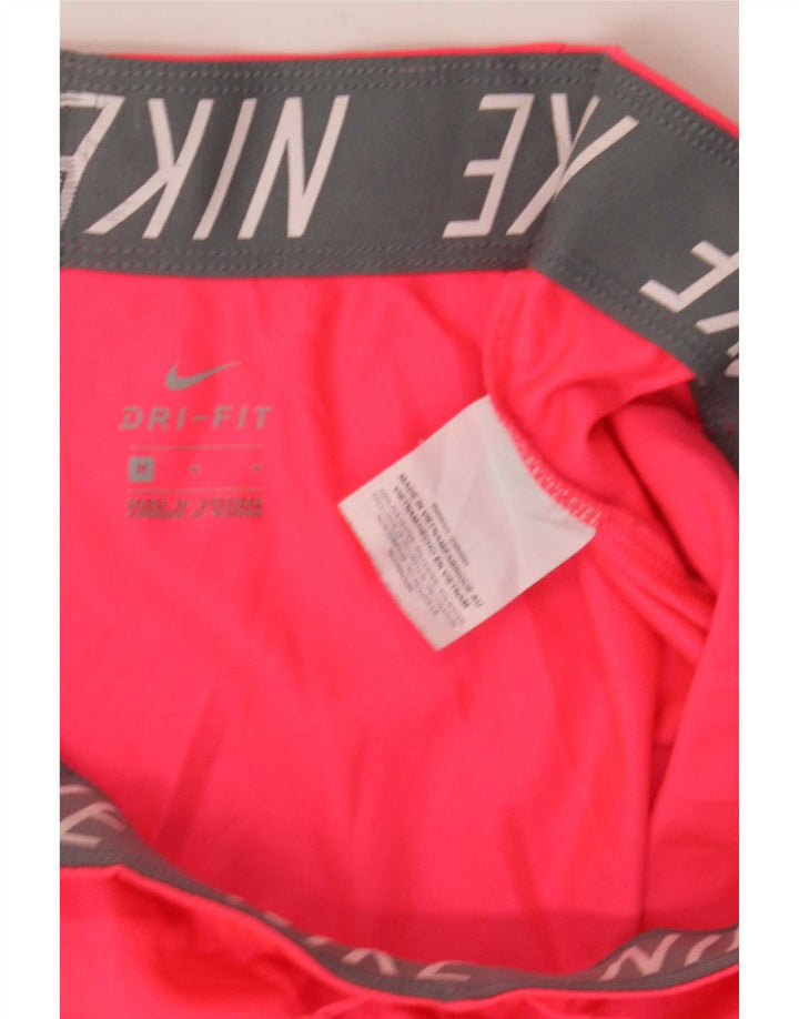 Pantaloncini sportivi Nike da donna Dri Fit UK 14 poliestere rosa medio