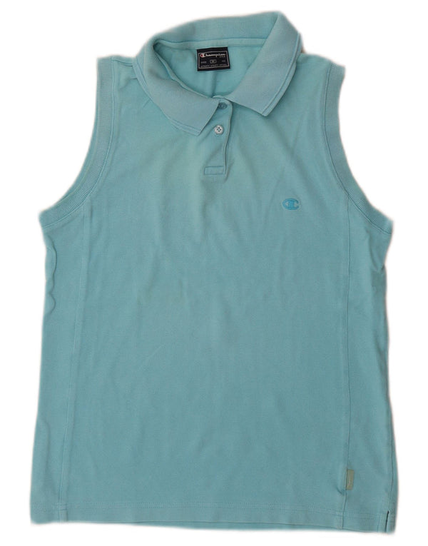 Polo senza maniche da donna Champion UK 12 Blu medio