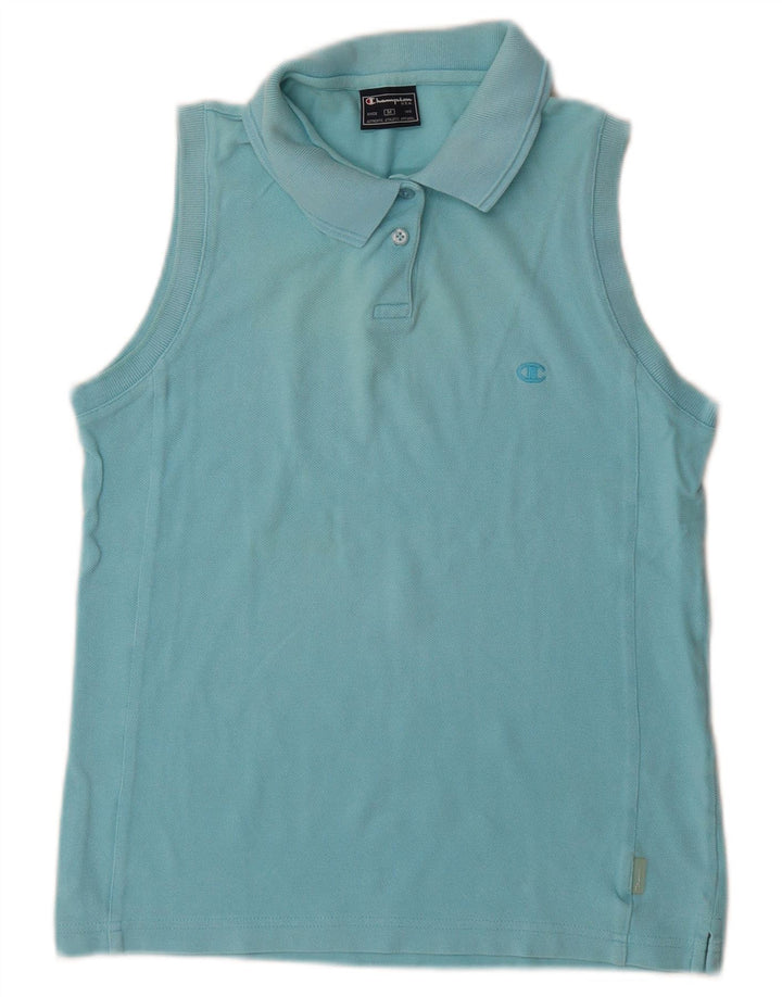 Polo senza maniche da donna Champion UK 12 Blu medio