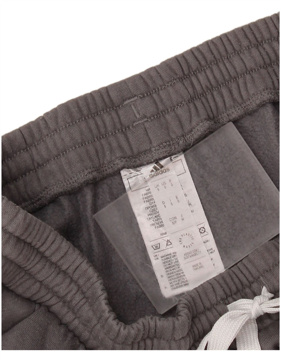 Pantaloni da tuta da uomo ADIDAS Joggers piccoli in cotone grigio